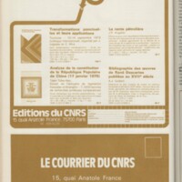 Le courrier du CNRS 23
