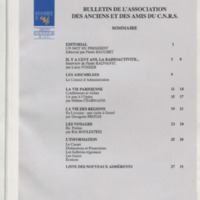 Bulletin de l'Association des anciens et des amis du CNRS n°13
