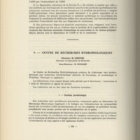 Rapport CNRS 1962-1963
