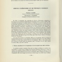 Rapport CNRS 1960-1961