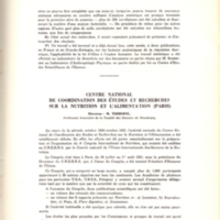 Rapport CNRS 1956-1957