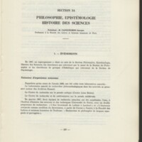 Rapport CNRS 1967