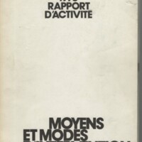 Rapport CNRS 1975