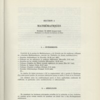 Rapport CNRS 1967