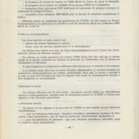 Rapport CNRS 1969