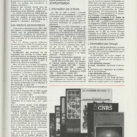 Rapport CNRS 1981-1982