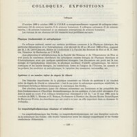 Rapport CNRS 1969