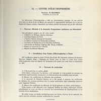 Rapport CNRS 1961-1962