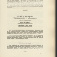 Rapport CNRS 1962-1963