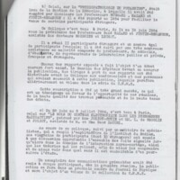 Rapport CNRS 1953-1954