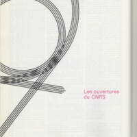 Rapport CNRS 1985