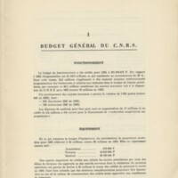 Rapport CNRS 1962-1963