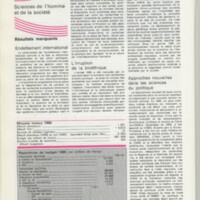 Rapport CNRS 1985