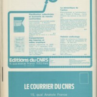 Le courrier du CNRS 25