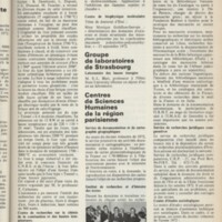 Le courrier du CNRS 6