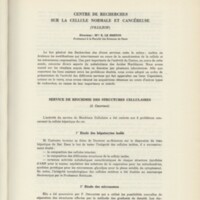 Rapport CNRS 1963-1964
