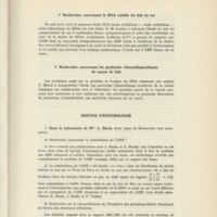 Rapport CNRS 1963-1964