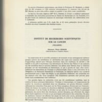 Rapport CNRS 1961-1962