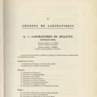 Rapport CNRS 1963-1964