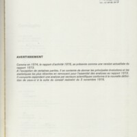 Rapport CNRS 1975