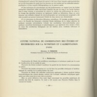 Rapport CNRS 1958-1959