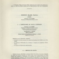 Rapport CNRS 1964-1965