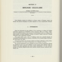 Rapport CNRS 1967