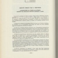 Rapport CNRS 1964-1965