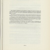 Rapport CNRS 1964-1965