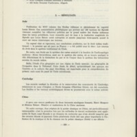 Rapport CNRS 1967