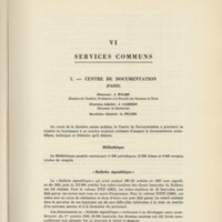 Rapport CNRS 1962-1963