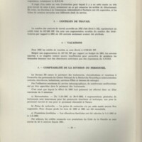 Rapport CNRS 1961-1962