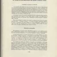 Rapport CNRS 1964-1965