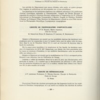 Rapport CNRS 1961-1962