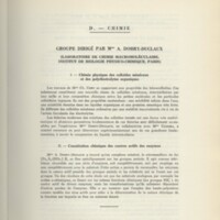 Rapport CNRS 1961-1962