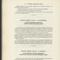 Rapport CNRS 1961-1962
