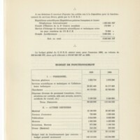Rapport CNRS 1959-1960