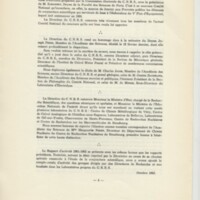Rapport CNRS 1961-1962
