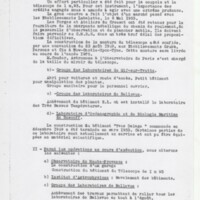 Rapport CNRS 1952-1953