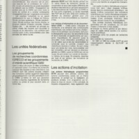 Rapport CNRS 1981-1982