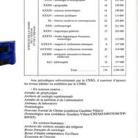Cahiers pour l'histoire du CNRS 10