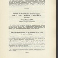 Rapport CNRS 1961-1962