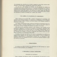 Rapport CNRS 1964-1965