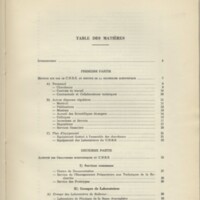 Rapport CNRS 1957-1958