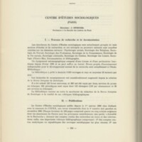 Rapport CNRS 1959-1960