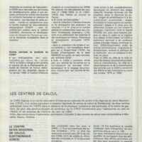 Rapport CNRS 1979-1980