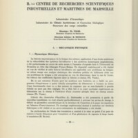 Rapport CNRS 1960-1961