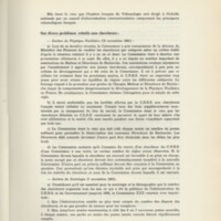 Rapport CNRS 1961-1962