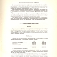 Rapport CNRS 1956-1957