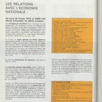 Rapport CNRS 1975